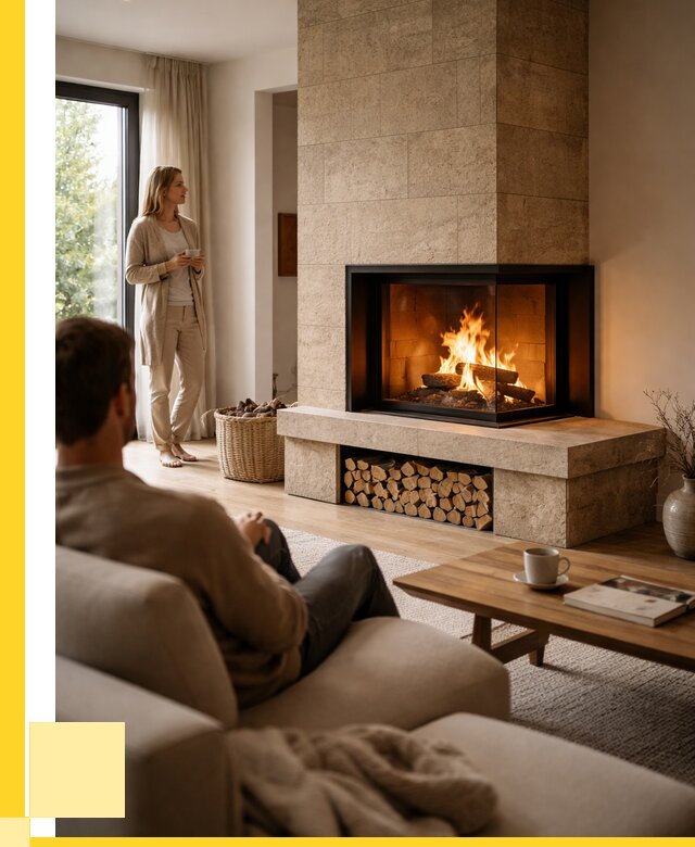 Угловые камины из кирпича установка в Ханты-Мансийске от 153135 р. ЭриданХнт