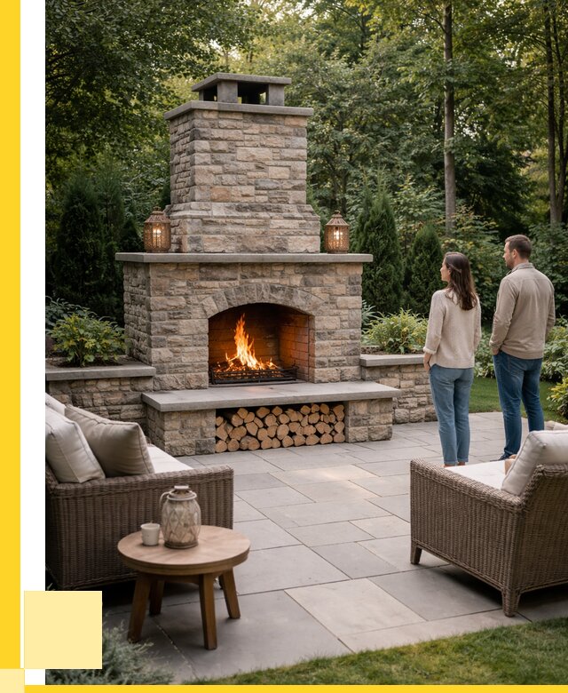 Уличные камины из кирпича в Ханты-Мансийске от 153135 р. | ЭриданХнт