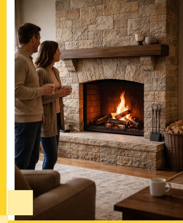 Каменные камины на заказ в Ханты-Мансийске от 183762 р. | ЭриданХнт