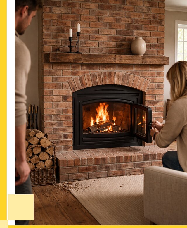 Кирпичные камины под ключ в Ханты-Мансийске от 153135 р. | ЭриданХнт