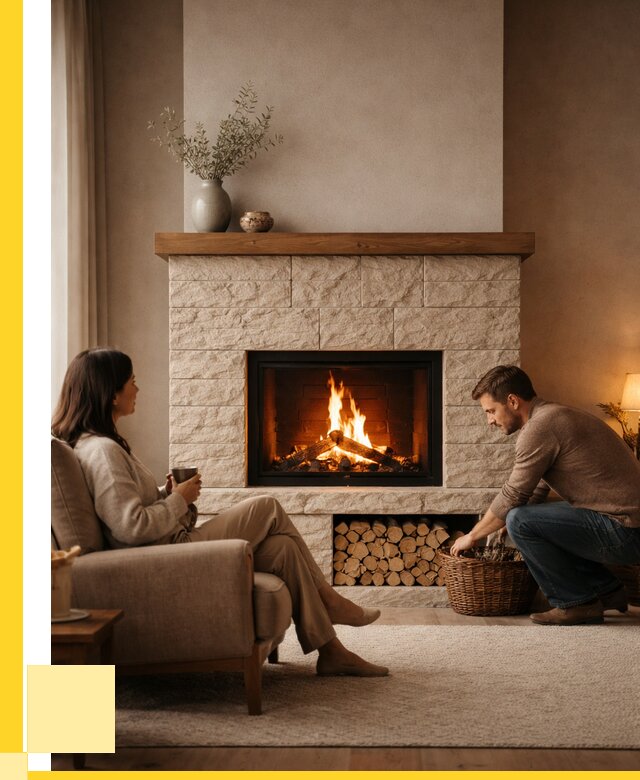 Камины для дома в Ханты-Мансийске под ключ от 153135 р. | ЭриданХнт