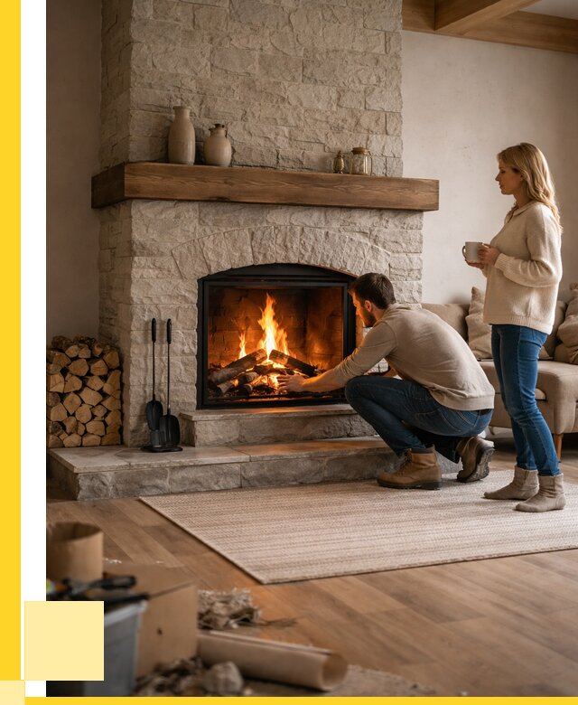 Камины для загородного дома в Ханты-Мансийске от 357315 р., ЭриданХнт