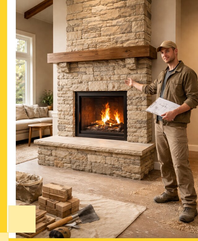 Камины под ключ в Ханты-Мансийске от 183762 р. | ЭриданХнт — установка