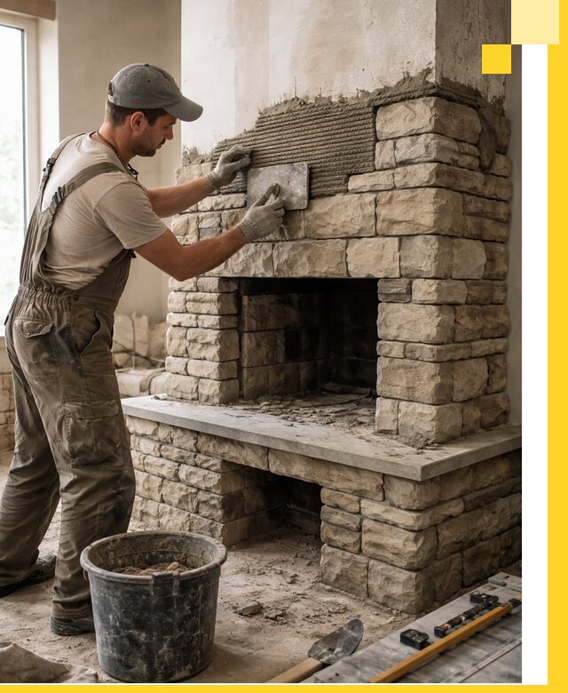 Строительство каминов под ключ в Ханты-Мансийске от проектирования до монтажа