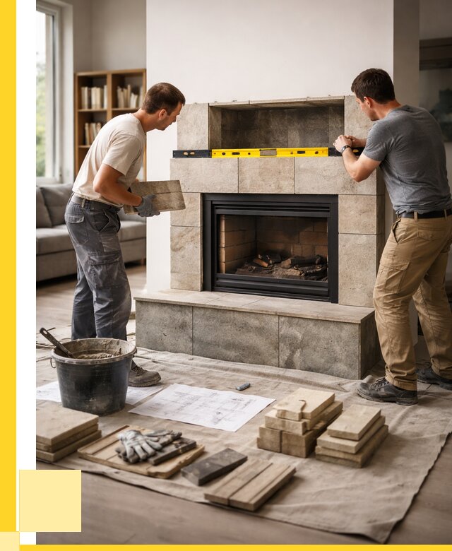 Монтаж каминов и установка в Ханты-Мансийске от 45941 р. | ЭриданХнт