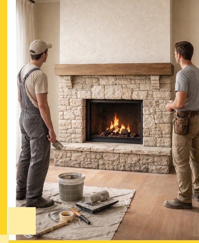 Отделка каминов в Ханты-Мансийске от 6636 р. под ключ | ЭриданХнт