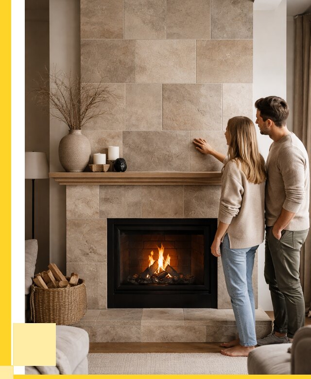 Облицовка каминов керамогранитом в Ханты-Мансийске от 4594 р. | ЭриданХнт