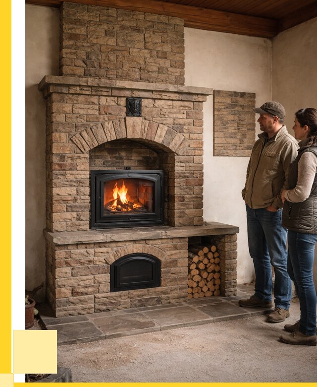 Кирпичная печь под ключ в Ханты-Мансийске от 153135 р. | ЭриданХнт