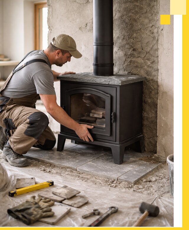 Профессиональный монтаж печей и каминов в Ханты-Мансийске под ключ