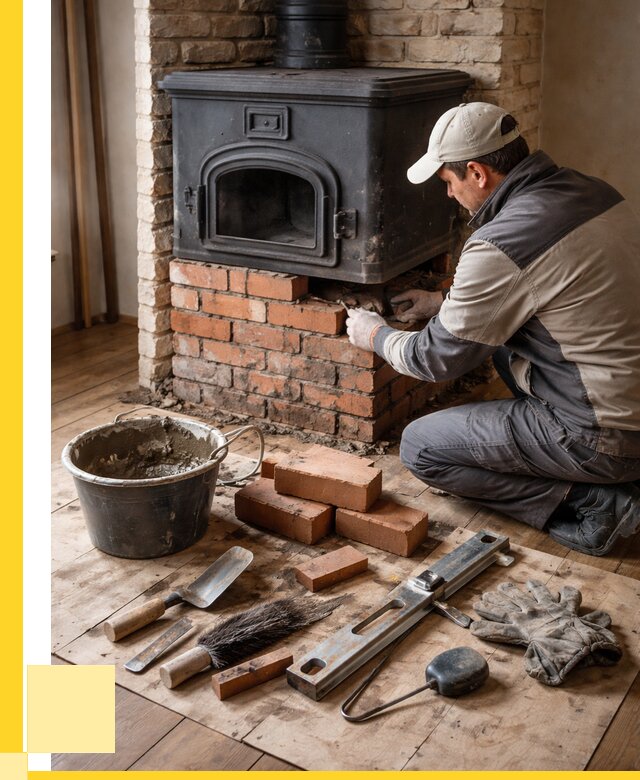 Ремонт печей в Ханты-Мансийске от 12251 р., услуги печника ЭриданХнт