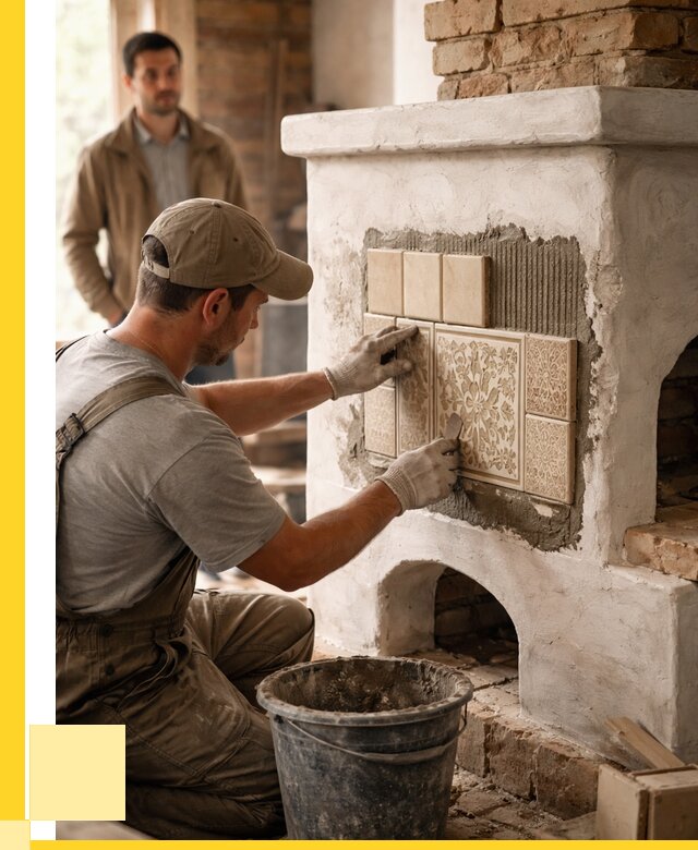 Отделка печей и банных печей в Ханты-Мансийске от 35732 р. | ЭриданХнт