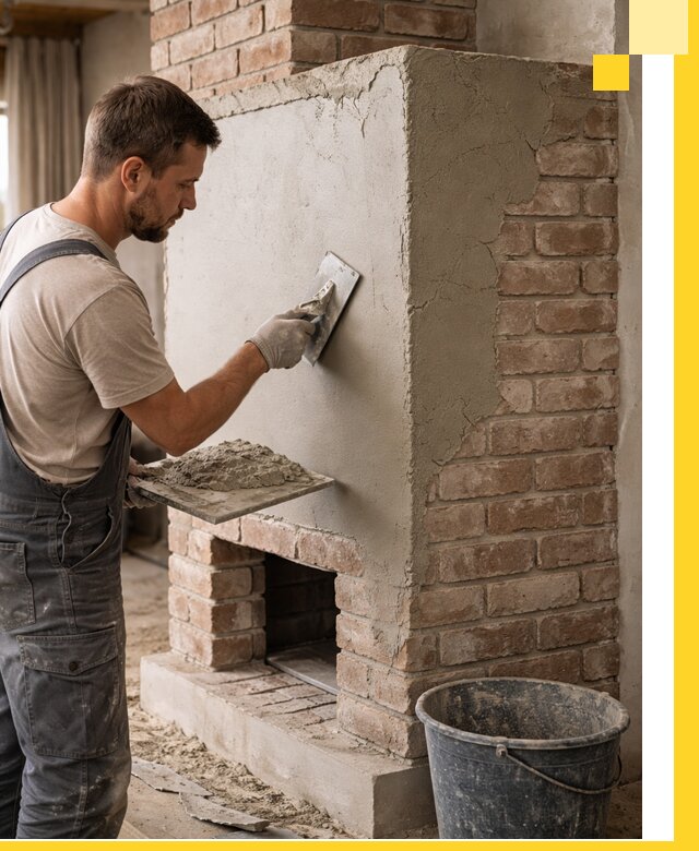 Отделка печей и облицовка каминов в Ханты-Мансийске под ключ