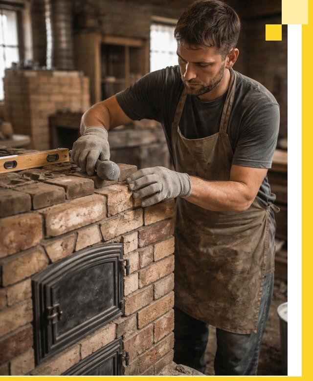 Изготовление печей на заказ в Ханты-Мансийске с проектом и монтажом