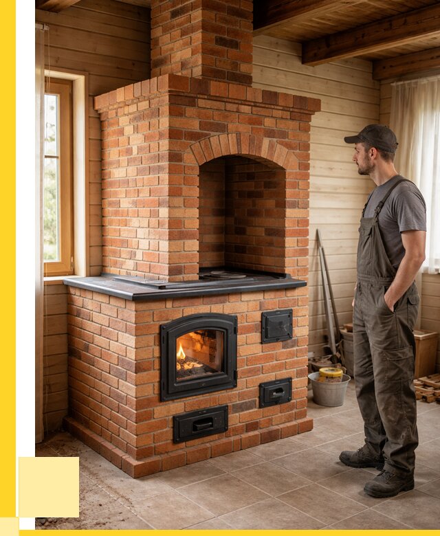 Кирпичные печи в Ханты-Мансийске: купить от 153135 р. | ЭриданХнт