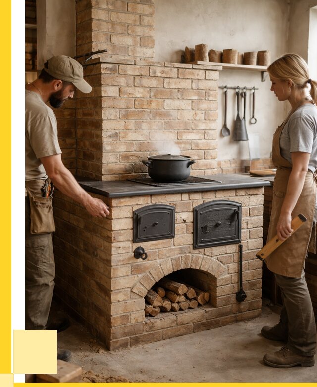 Варочно отопительные печи в Ханты-Мансийске от 91881 р. | ЭриданХнт