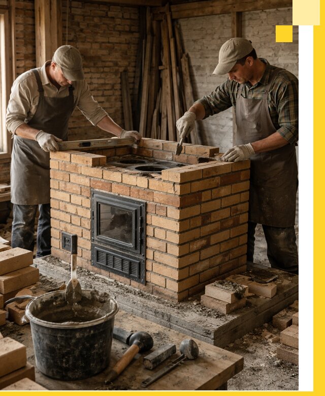 Изготовление и установка варочных печей под ключ в Ханты-Мансийске