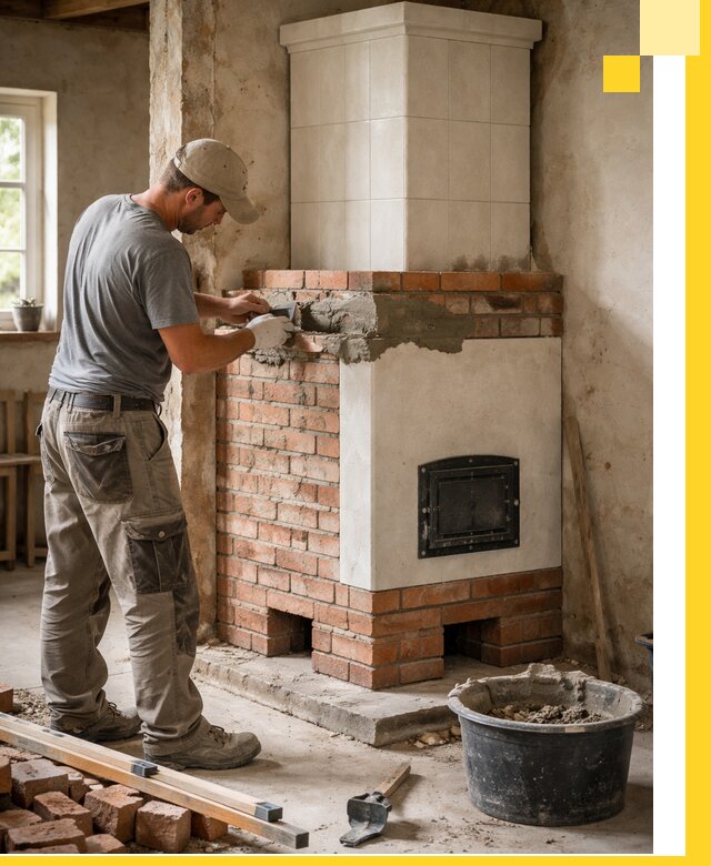 Изготовление и установка печей-голландок под ключ в Ханты-Мансийске