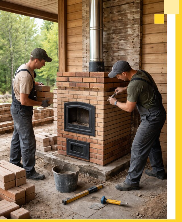 Производство и установка дачных печей под ключ в Ханты-Мансийске