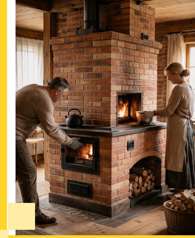 Печи для загородного дома под ключ в Ханты-Мансийске от 81672 р. | ЭриданХнт