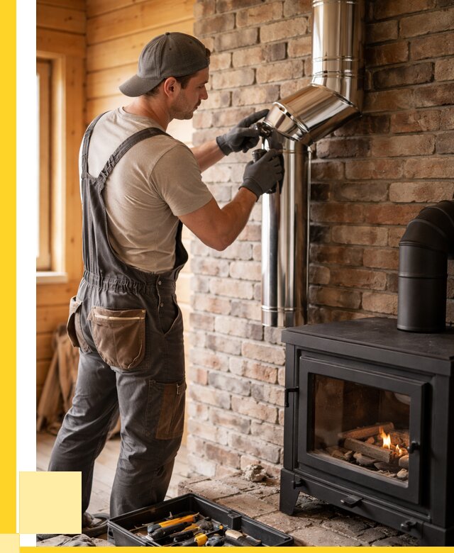 Монтаж дымоходов для печей в Ханты-Мансийске от 7657 р. | ЭриданХнт