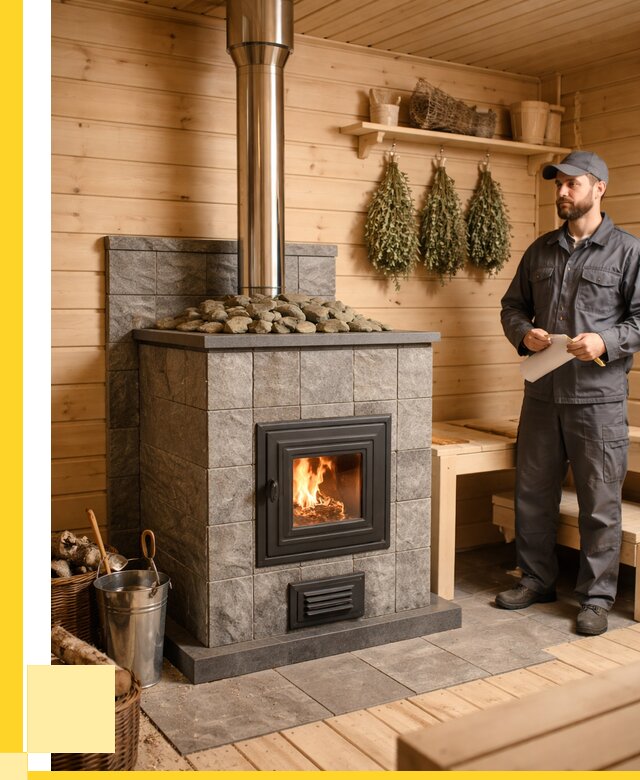 Печи для бани под ключ в Ханты-Мансийске от 122508 р. | ЭриданХнт