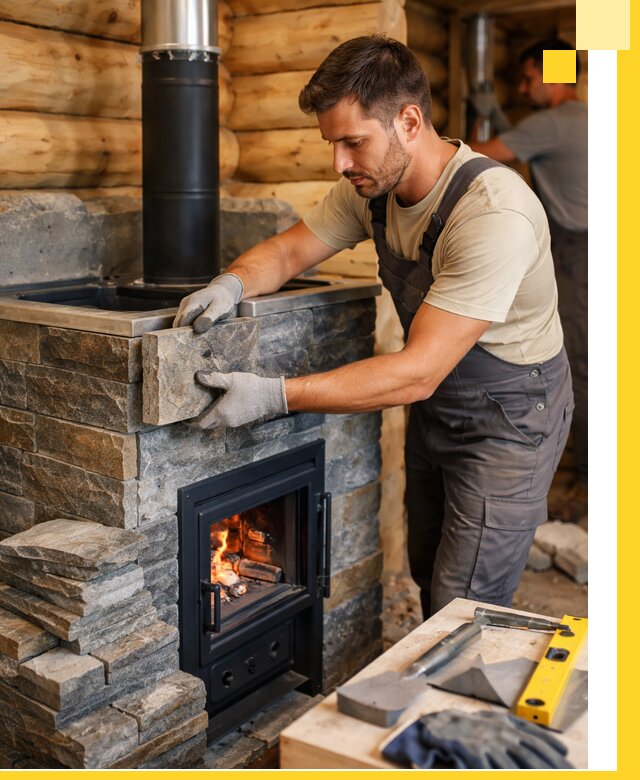 Печи для бани под ключ в Ханты-Мансийске: изготовление и монтаж