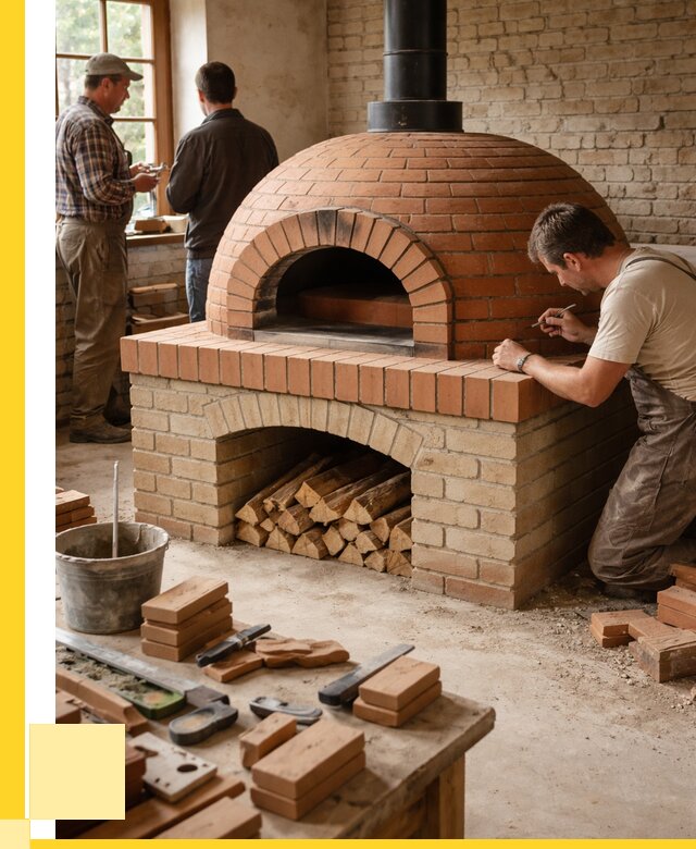 Помпейская печь дровяная для пиццы в Ханты-Мансийске | ЭриданХнт от 204180 р.