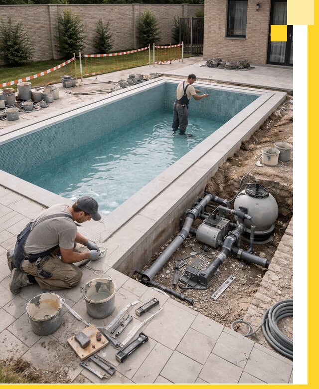 Строительство бассейнов под ключ в Ханты-Мансийске: проекты и монтаж