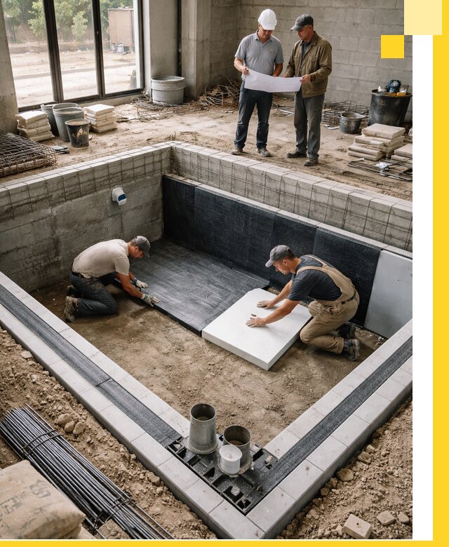 Проекты частных и общественных бассейнов под ключ в Ханты-Мансийске