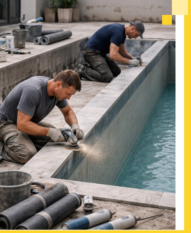 Профессиональный ремонт бассейнов под ключ в Ханты-Мансийске