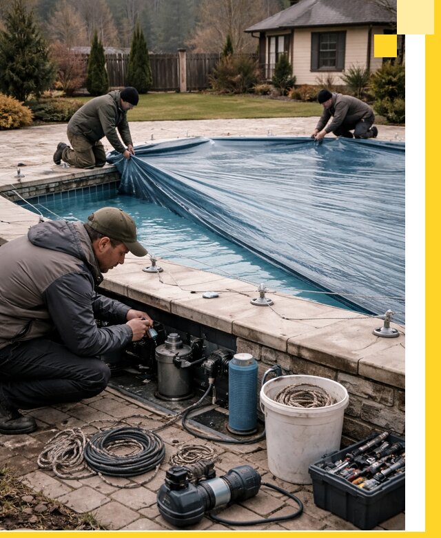 Консервация бассейнов в Ханты-Мансийске: подготовка к длительному хранению