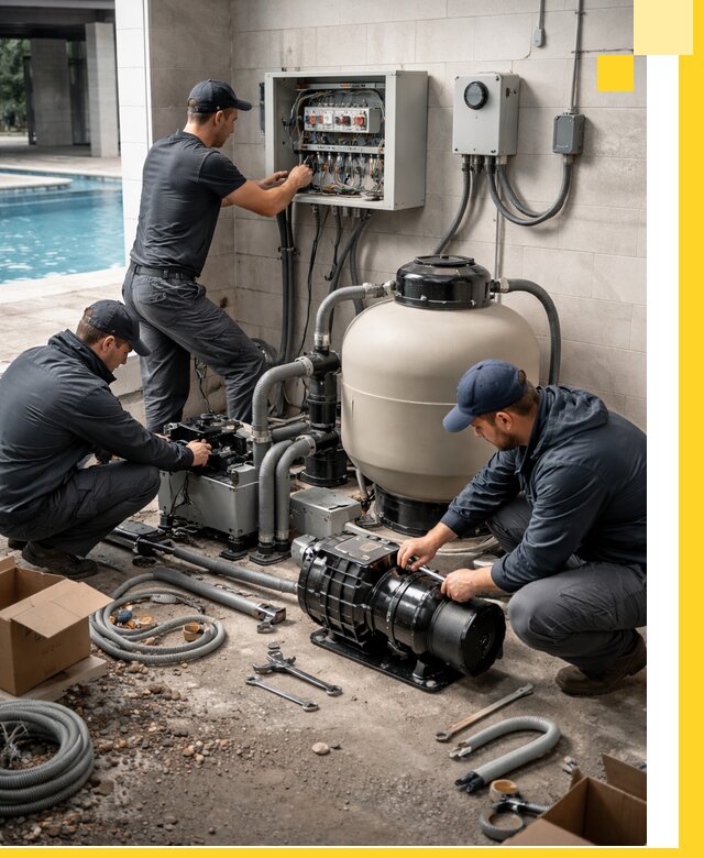 Профессиональный монтаж оборудования для бассейнов в Ханты-Мансийске