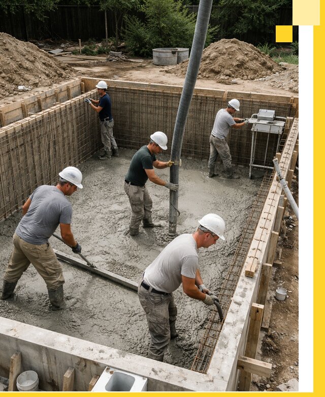 Строительство бетонных бассейнов под ключ в Ханты-Мансийске