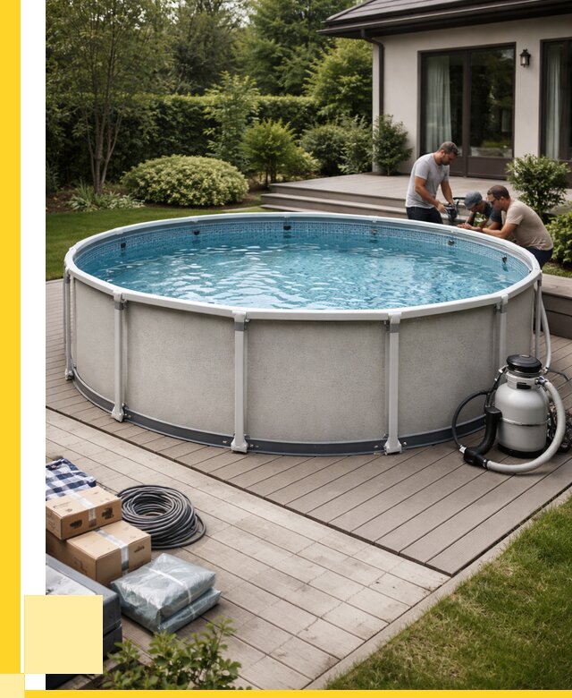 Купить каркасные бассейны в Ханты-Мансийске от 45941 р. | ЭриданХнт