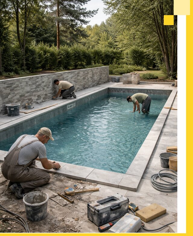 Проектирование и строительство частных бассейнов в Ханты-Мансийске