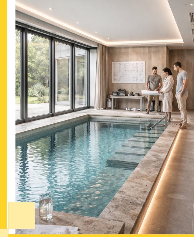 Закрытые бассейны под ключ в Ханты-Мансийске от 2552250 р. | ЭриданХнт