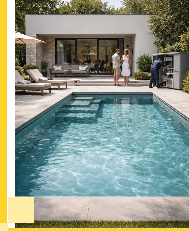 Бассейн в доме в Ханты-Мансийске под ключ от 1225080 р. | ЭриданХнт