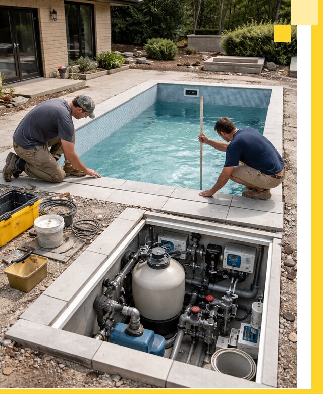 Строительство качественных домашних бассейнов под ключ в Ханты-Мансийске