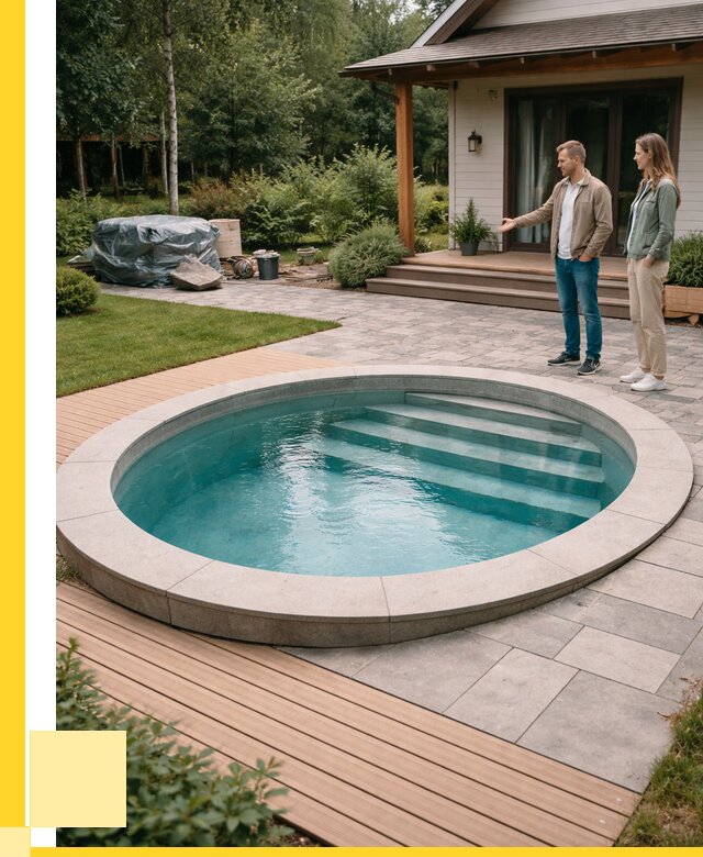 Бассейн на даче под ключ в Ханты-Мансийске от 204180 р., ЭриданХнт