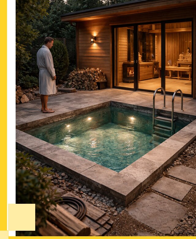 Бани с бассейном под ключ в Ханты-Мансийске от 96986 р. | ЭриданХнт