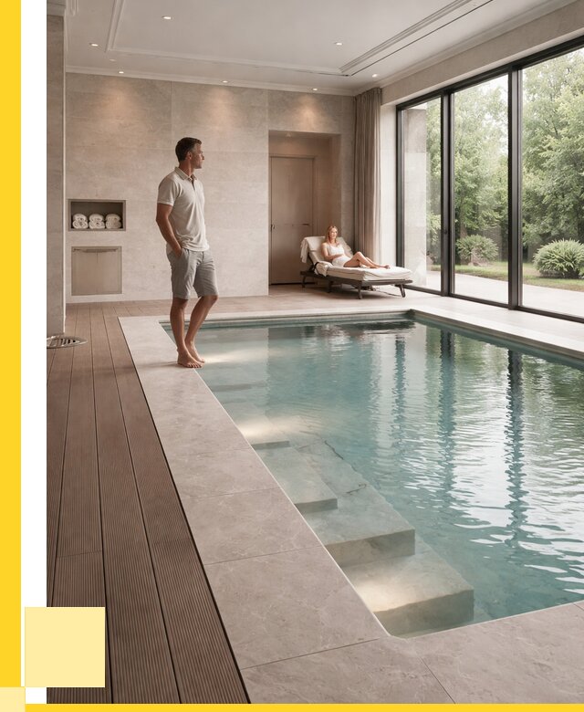 Бассейны в коттедже под ключ в Ханты-Мансийске от 1225080 р. | ЭриданХнт