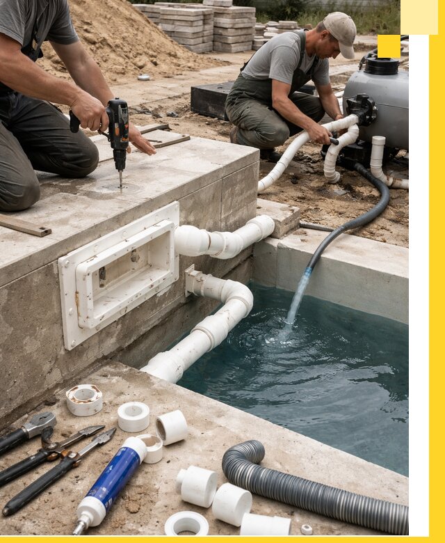 Строительство скиммерных бассейнов под ключ в Ханты-Мансийске