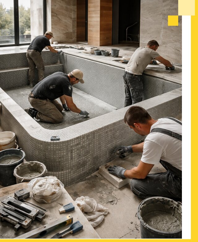 Строительство и установка СПА бассейнов под ключ в Ханты-Мансийске