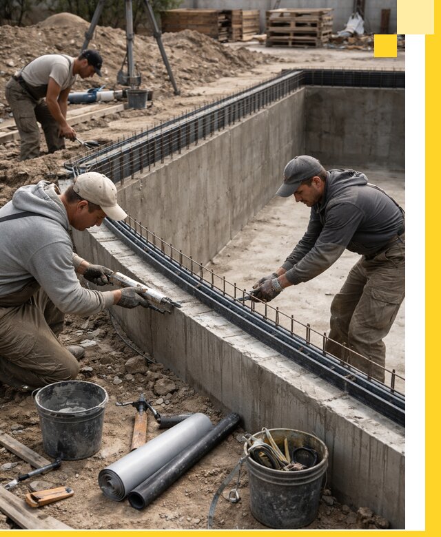 Качественный монтаж чаши бассейна в Ханты-Мансийске под ключ с гарантией