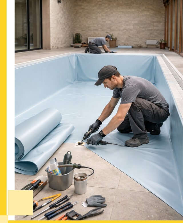 Пленка ПВХ для бассейнов в Ханты-Мансийске от 2552 р. | ЭриданХнт