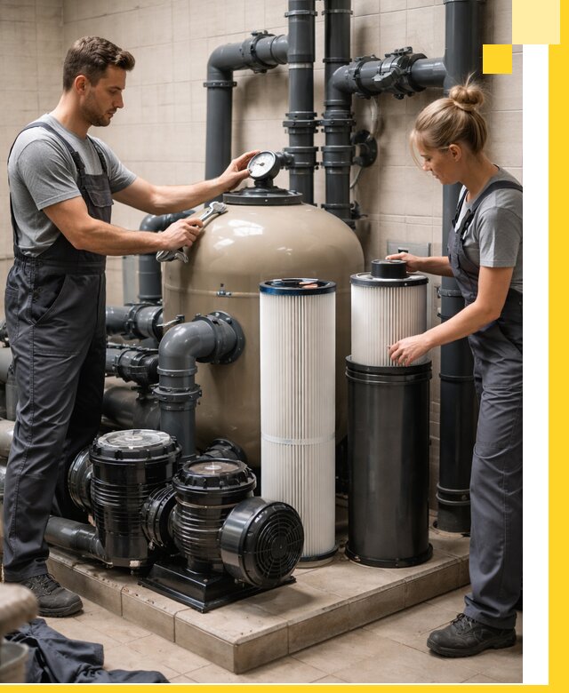 Фильтры и системы фильтрации для бассейнов в Ханты-Мансийске