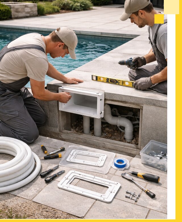 Поставка и установка скиммеров для бассейнов в Ханты-Мансийске