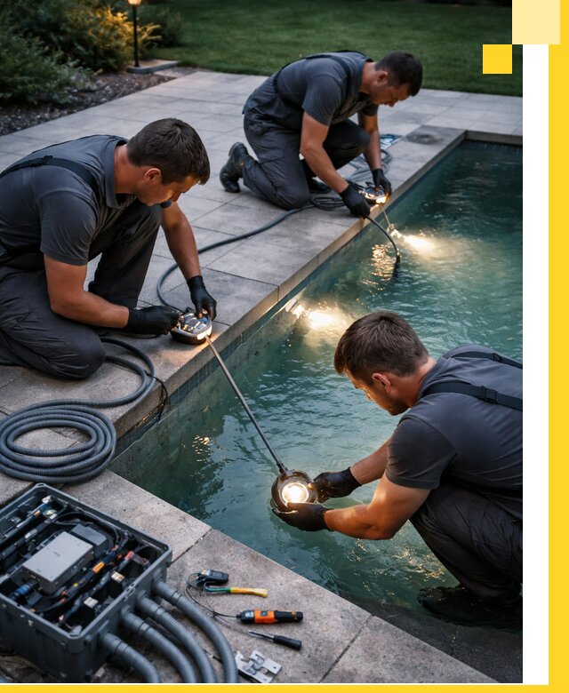 Профессиональное освещение бассейнов в Ханты-Мансийске: дизайн и монтаж