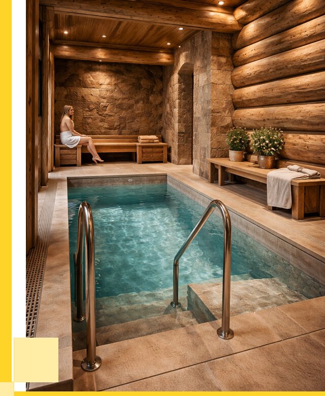 Аренда бани с бассейном в Ханты-Мансийске от 1531350 р. | ЭриданХнт