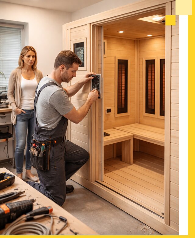 Инфракрасные сауны под ключ в Ханты-Мансийске продажа и установка